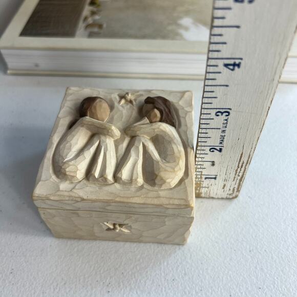 Willow Tree Trinket Box Friendship Keepsake 2003 Susan Lordi Demdaco - Picture 8 of 8